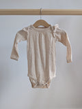 Loulou Lollipop Long Sleeve Onesie (3-6M)