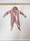 L'Oved Baby Pink Footed Baby Onesie (Preemie / Newborn)