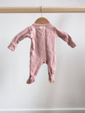 L'Oved Baby Pink Footed Baby Onesie (Preemie / Newborn)
