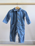Zara Chambray Jumpsuit (12-18M)