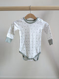 Sapling  Long Sleeve Onesie (6-12M)