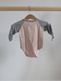 Mini Mioche  Long Sleeve Onesie (0-3M)