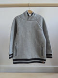 Deux Par Deux Hooded Waffle Sweatshirt (7Y)