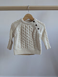 Baby GAP Cable Knit Sweater (6-12M)