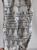 Hatley for Indigo Fairisle Footed Sleeper (3-6M)