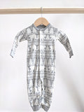 Hatley for Indigo Fairisle Footed Sleeper (3-6M)