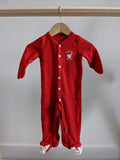 Carter's Santa Waffle Footed PJ (9M)