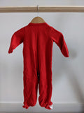 Carter's Santa Waffle Footed PJ (9M)