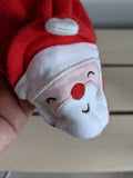 Carter's Santa Waffle Footed PJ (9M)