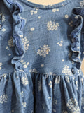 Unknown Brand Blue Floral Dress (9-12M) - PLAY