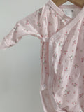 Uniqlo Long Sleeve Wrap Onesie (3-6M)
