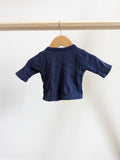 Petit Lem Snap Cardigan (NB)