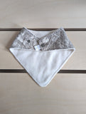 Refluff Lined Bandana Bib