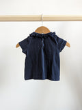 Petit Bateau Pointelle Short Sleeve T-Shirt (12M)