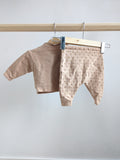 Quincy Mae Sweat Suit Set (0-3M) - 2 Pcs